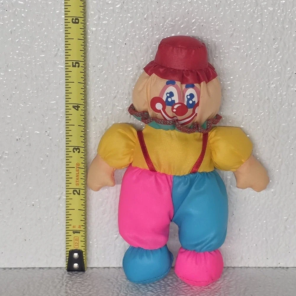 Vintage Tara Toy Mini See N Play Nylon Clown 5